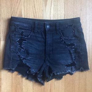 American Eagle Ne(X)t Level Stretch Black Women’s Shorts